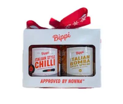 Bippi Duo Gift Pack - Hot Italian Style Chilli & Bomba Spicy Spread Sale