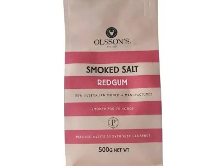 Olsson s Salt | Red Gum Smoked Salt | Resealable Bag 500g Supply