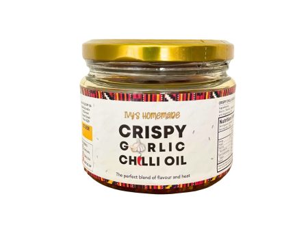 Ivy’s Homemade Crispy Garlic Chilli Oil 300ml V GF NF Discount