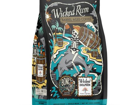 Wicked Rum Barrel-Aged Coffee | 12oz on Sale