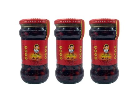 Lao Gan Ma Chilli Sauce with Peanut 275g 3 Pack on Sale