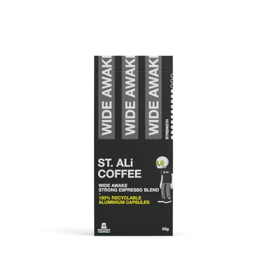 ST ALi | Wide Awake Capsules | Strong Espresso Blend | PetitsTresors For Discount