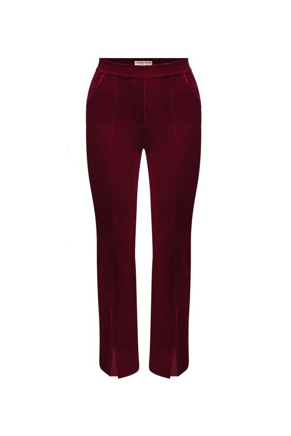 VIKA VELVET PANTS For Sale