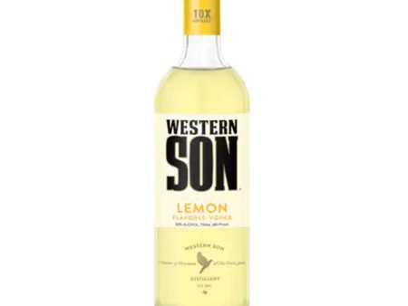 Western Son Vodka Lemon - 750ML Online Hot Sale