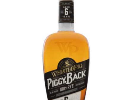 WhistlePig Aged 6 Rye Piggyback - 750ML Supply