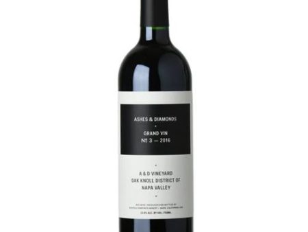 Ashes & Diamonds Grand Vin Red Blend 2016 - 750ML Hot on Sale